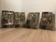 KISS Ultra-Action Figures Set of 4 w/ Letter Stands McFarlane Toys 1997 Sealed
