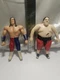 1996 WWF WWE Just Toys Yokozuna British Bulldog Figure  Bend em 