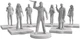 Trick Or Treat Studios Halloween (1978) Miniature Characters - 7-Piece 40 mm...