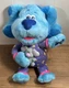 Nickelodeon Blues Clues & You Bedtime Blue Plush Polka Dots Glows Light Up Music