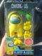 2021 Toikido Among Us yellow Crewmate Action Figure Interchangeable Parts - NEW