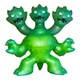 Heroes of Goo Jit Zu Ultra Rare HYDRA by Moose Figure Green Three Heads