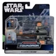 STAR WARS Micro Galaxy Squadron Poe Dameron's T-70 X-Wing Star-fighter SERIES 3