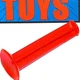 Batman Batwing MISSILE suction darts toybiz DC vehicle orange red weapon part