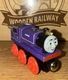 CHARLIE ! THOMAS FRIENDS TRAIN WOODEN 2003 PURPLE LEARNING CURVE