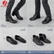 1/6 ZYTOYS ZY1031/32/33/40 Male Black Suit Leather Shoes Model For 12" Figures