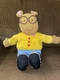 Working 1996 Playskool Vintage Talking Arthur Plush Toy Doll 18" Tall