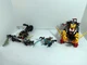 LEGO Chima LOT partials: Lion 70144 + dragon 70141 + scorpion base 70132