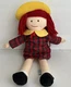 1990 Madeline Doll By Eden Vintage Soft Cloth Ragdoll Yarn Hair ~12&rdquo;