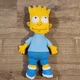 The Simpsons Bart Simpson Vintage 1990 Rag Doll Plush Dan Dee