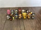 Bluey Figure Lot 15pc Moose Toys Chloe Coco Lucky Snickers Muffin Rusty Bingo