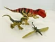 Jurassic World Lot of 3 Mattel Figures Roarivores Ceratosaurus+ Dino Rivals