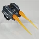 MARVEL LEGENDS FEMALE SHIELD JETPACK W/ BLAST EFFECTS CUSTOM KITBASH FIGURE PART