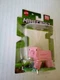 Mattel Minecraft Micro Collection Pig 2" Action Figure 2023 