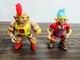 Lot of 2 - Ace Novelty Stone Protectors Figures - Chester & Clifford - 1990's