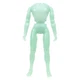 Figures Toy Company Type S Retro 8 Inch Male Glow in The the Dark 