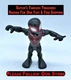 Playskool Marvel Super Hero Adventures Mighties Black Spider-Man 5" Figure