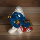 Smurfs 20062 Telephone Phone Smurf Vtg Figure Schleich Peyo PVC Figurine 1980