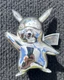 Pokemon Pikachu Silver Metallic Figure Jazwares 2021 Chrome Collectible Shiny
