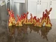 2006 WWE Jakks Pacific Mick Foley Hardcore Barbed Wire Ring Flame Stand Set RARE
