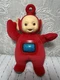 Teletubbies Po Red Sparkle Plush Stuffed Doll Spinner Baby Toy Eden Rubber Face