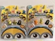 Despicable Me Mineez Minions Series 1 Deluxe 3 pk  LUAU DAVE and Cheez Head NEW
