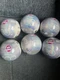 Lot of 6 Disney 100 Zuru Mini Brands Limited Edition Platinum Mini Balls
