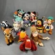 Lot of 11 Disney Store Mini Beanie Bags BAMBI SET  Sebastian Abu New w Tags 90s