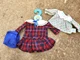 2 Eden Dressable Ragdoll Madeline 15" Doll Soft Outfits Official School Uniform