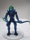 Lanard Toys 7" Blue Xenomorph Warrior Alien Action Figure - Loose