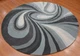 Indian Thick Soft Handmade Tufted Round Modern Bespoke Wool Carpet Area Rug