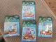 Vintage Lot of 4 Disney Atlantis Figures: Milo, Vinny, Dr. Sweet, Moliere - NIP