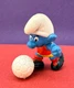 Vintage Peyo / Schleich 1978 ☆ Smurfs ☆ Soccer Smurf - PVC Figure #20035