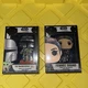 Funko Pop Star Wars Enamel Pins The Mandalorian w/ Grogu SE & Fennec Shand Lot