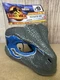 Jurassic World Dominion Velociraptor Blue Dinosaur Dino 2018 Mask Jaw Mattel