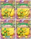 2023 PLAYMATES TOYS ARCHIE TMNT ADVENTURES DON LEO RAPH MIKE TURTLES FIGURE SET