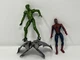 2002 TOYBIZ WEB SWINGING SPIDER-MAN And Green Goblin MARVEL LEGENDS
