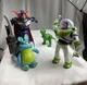 Disney Toy Story 12" Talking Buzz Lightyear & Zurg Bunny Rex Bundle Lightly Used