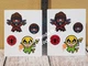 2 SUPER HEROE STICKERS DECALS FULL COLOR DECOR FOR SPIDERMAN MARVEL FANS READ