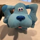Vintage 1997 Blues Clues Sing Along  Blue 12&rdquo; Tyco Plush Sounds Barks Works