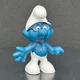 Smurfs 20006 Brainy Smurf Black Glasses Vtg Figure Schleich Peyo PVC Figurine