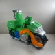 Paw Patrol Moto Pups Rocky Deluxe Vehicle & Figure - Spin Master Toy Green