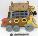 Little Tikes Kingdom Builders Wreckin Roller Playset Wheel Base Parts Only