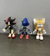3 Sonic the Hedgehog bendable figures 4" bendy JAKKS PACIFIC