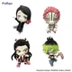 FURYU DEMON SLAYER KIMETSU CHOKOTTO HIKKAKE PETIT 5 MINI FIGURE 4 PCS SET NEW