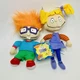 1997 Rugrats Chuckie + Angelica  7" Nickelodeon Plush Doll Beanbag Applause
