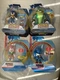 SONIC THE HEDGEHOG AMY METAL SONIC VECTOR & SONIC  LOT OF 4 Jakks Pacific $25.ea