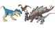 Mattel Jurassic World Dominion Chaotic Cargo Pack of 5 Mini Small, Multicolor