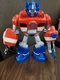 Hasbro Transformers Optimus Prime Lights & Sound #A1075 PlaySkool 2012 Talking 