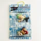 2001 One Piece Figure Mascot Charm Drum Island Zoro Brogy set 1.3"H Banpresto